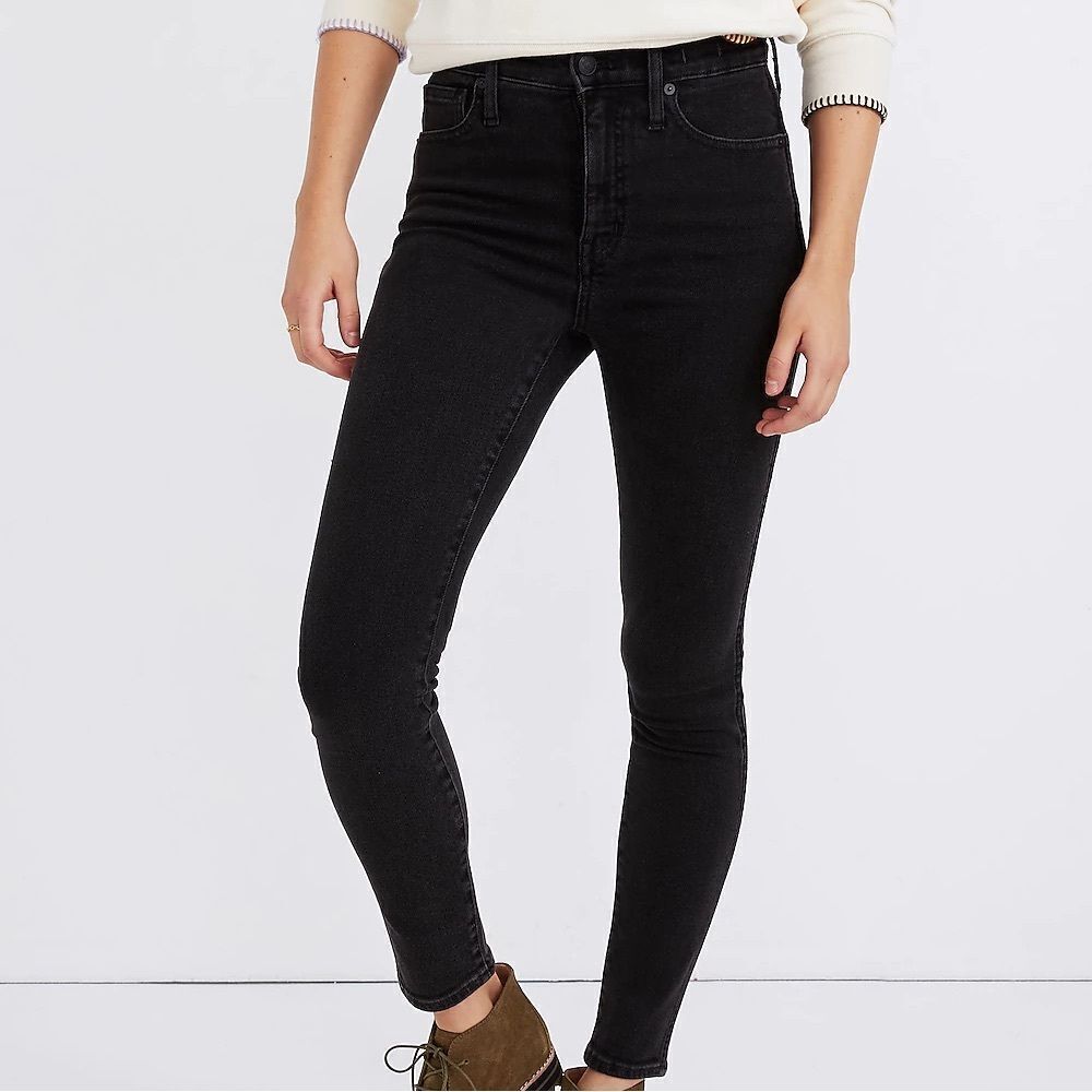 Madewell Petite 10” High-Rise Skinny Jeans